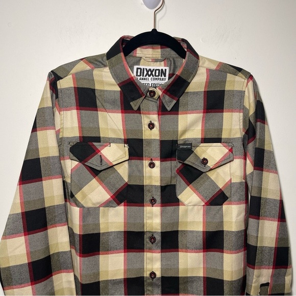 Dixxon women's limited edition snap on tools 2023 long sleeve flannel shirt in M - Picture 2 of 8